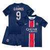 Original Trikotsatz Paris Saint-Germain Goncalo Ramos 9 Heimtrikot 2024-25 Für Kinder